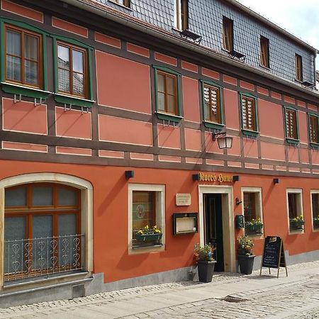 Gasthaus& Pension Zum Roten Haus Bad Schandau Exteriér fotografie