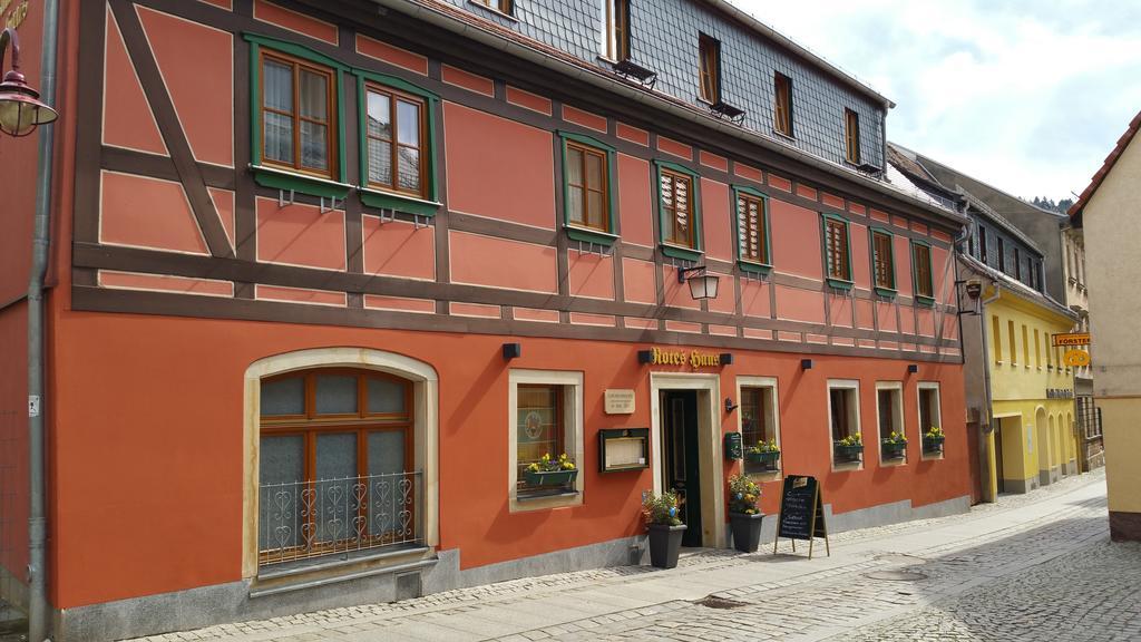 Gasthaus& Pension Zum Roten Haus Bad Schandau Exteriér fotografie