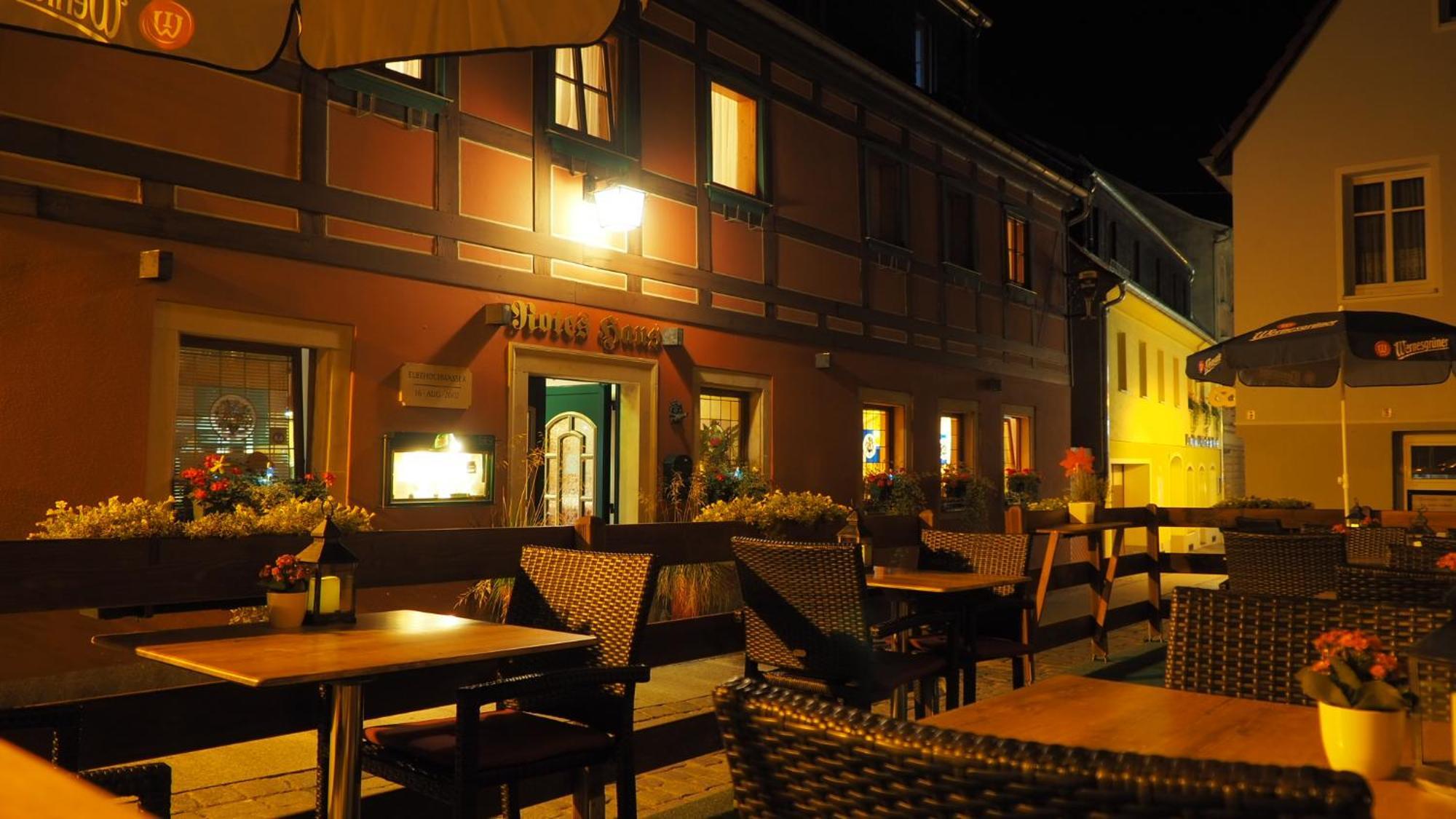 Gasthaus& Pension Zum Roten Haus Bad Schandau Exteriér fotografie