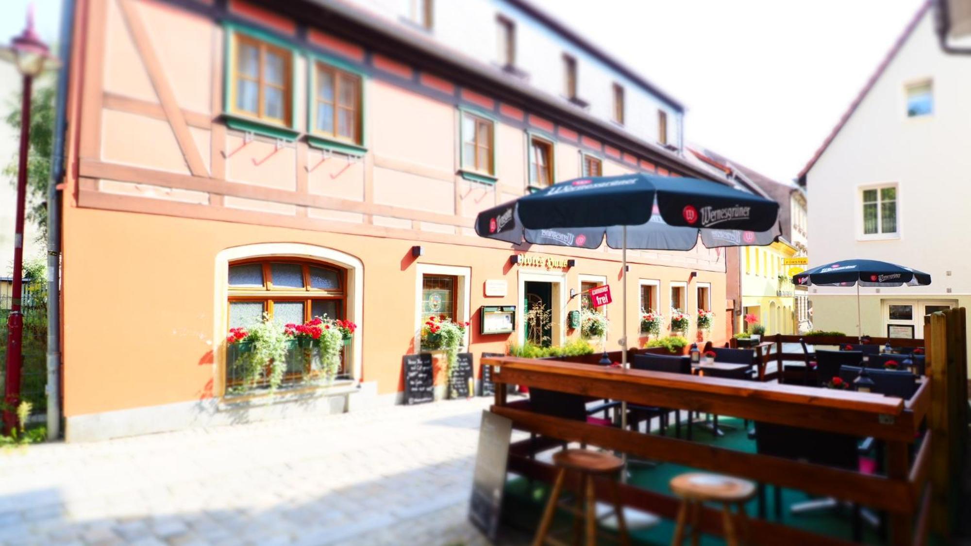 Gasthaus& Pension Zum Roten Haus Bad Schandau Exteriér fotografie